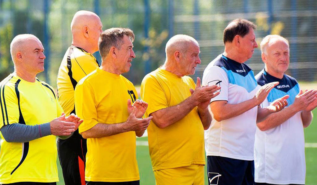 Открытие нового стадиона в Пионерском